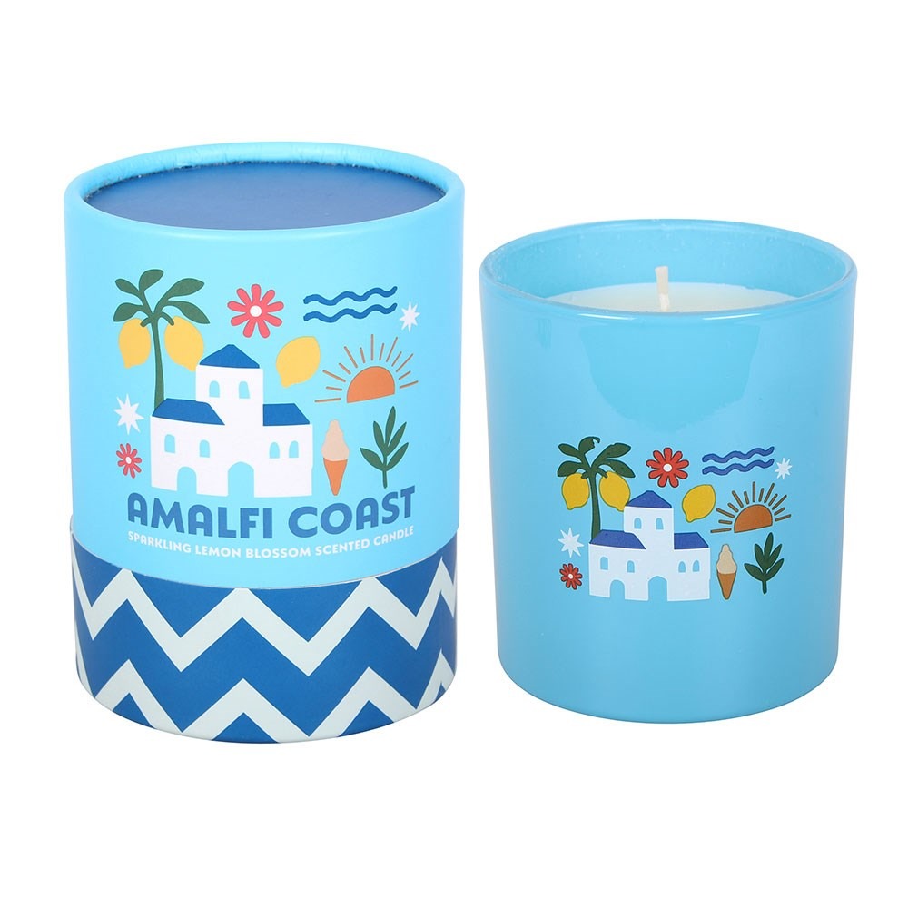Something Different - Amalfi Coast Sparkling Lemon Blossom Bougie Parfumée - Bleu